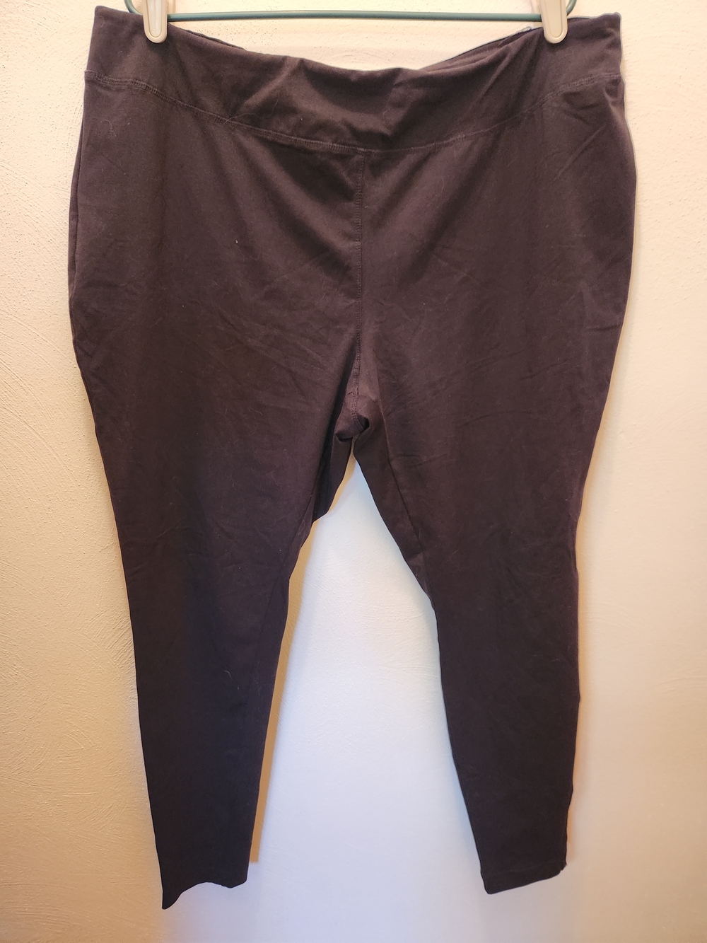 Croft & Barrow Black Women's Knit Legging Size 2X